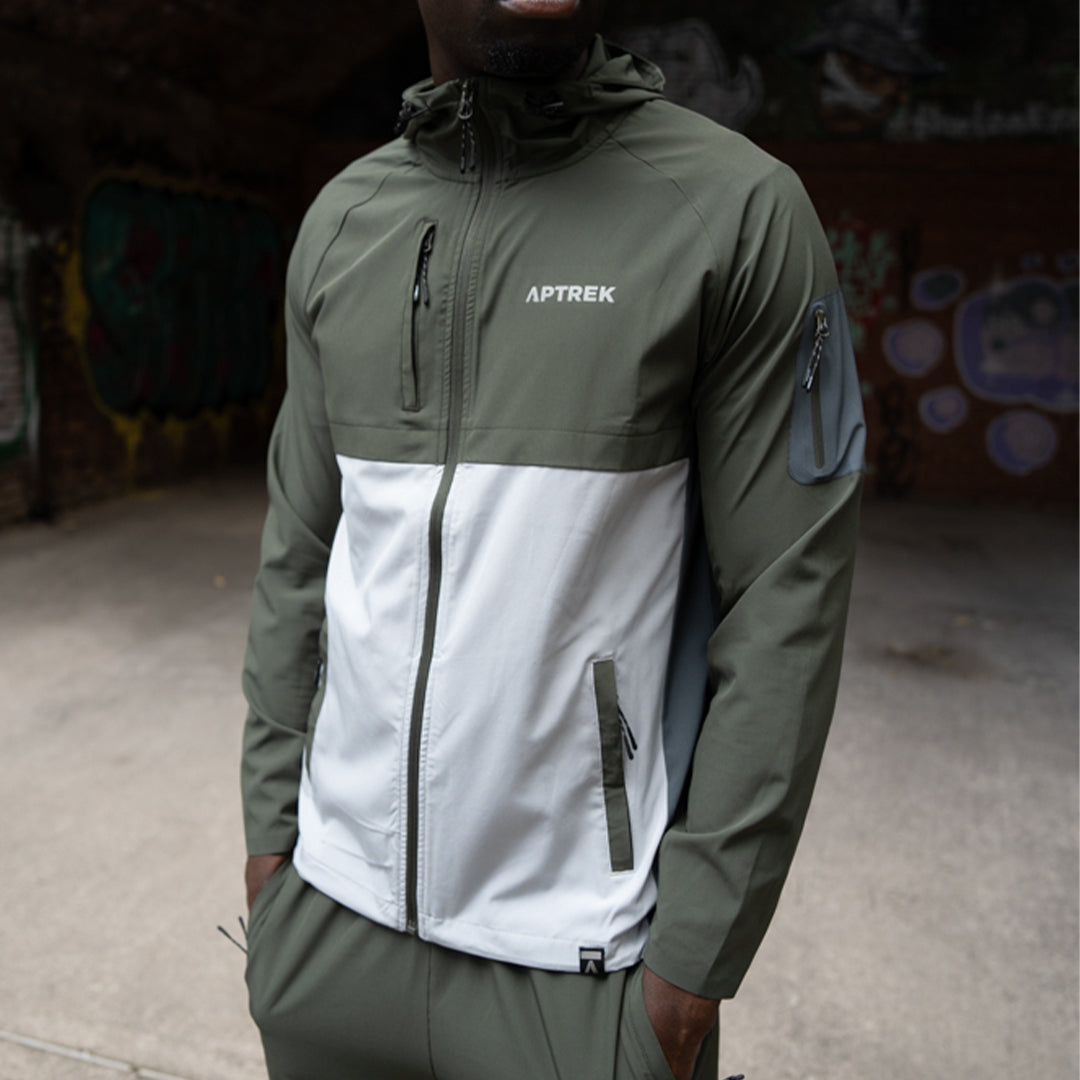Aptrek Core Motion Jacket Khaki Green from Aptrek.com
