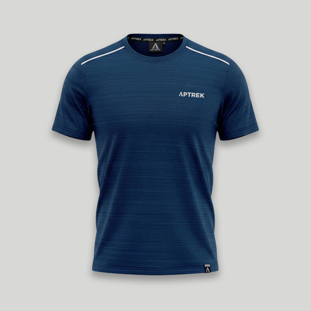 Aptrek Element T-Shirt Navy Blue from Aptrek.com