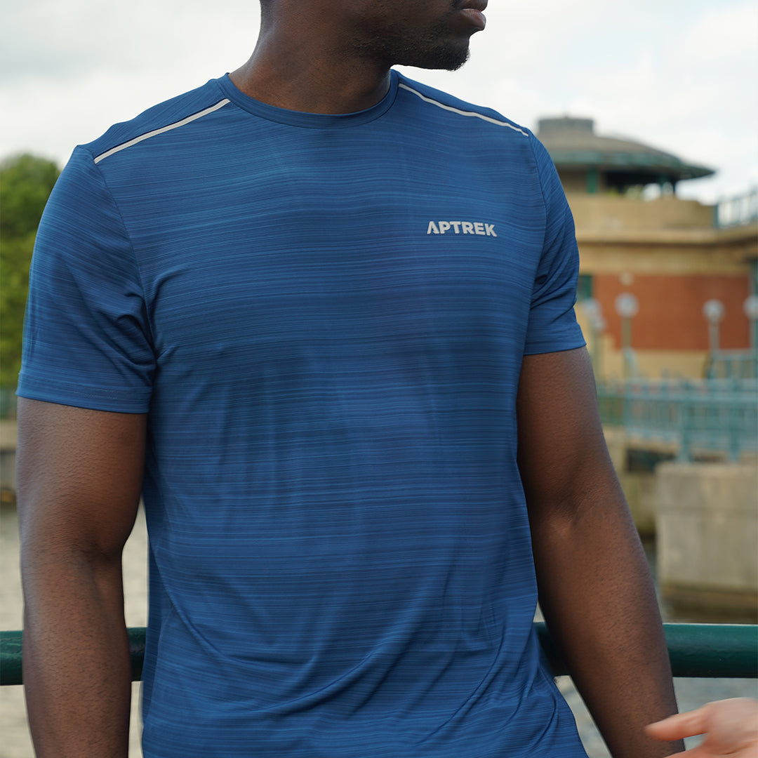 Aptrek Element T-Shirt Navy Blue from Aptrek.com