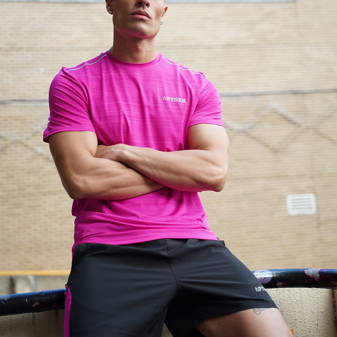 Aptrek Element T-Shirt Pink from Aptrek.com
