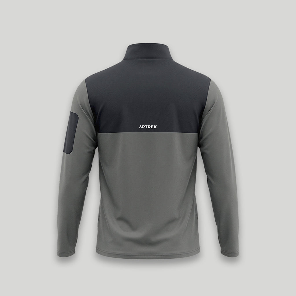 Aptrek Summit Half Zip Grey from Aptrek.com