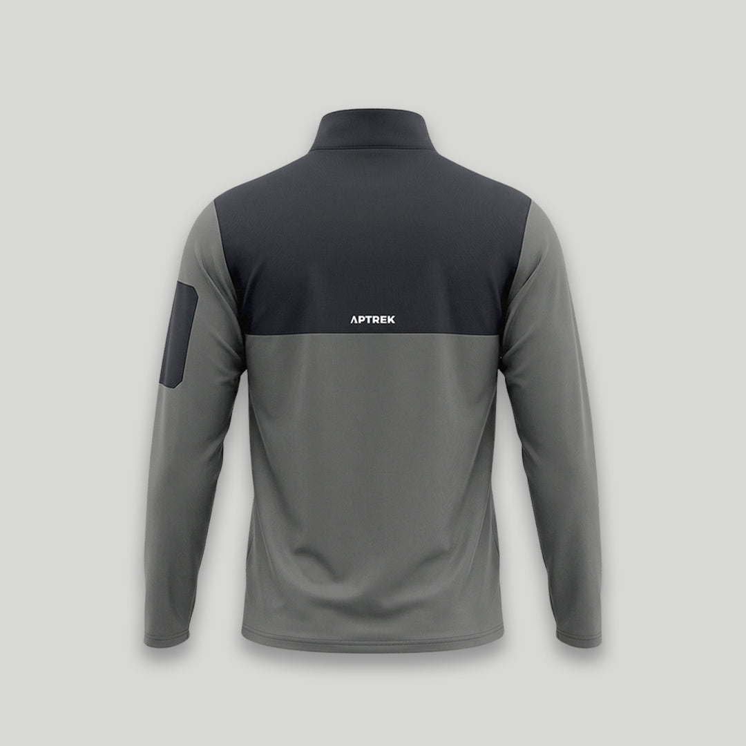 Aptrek Summit Half Zip Grey from Aptrek.com