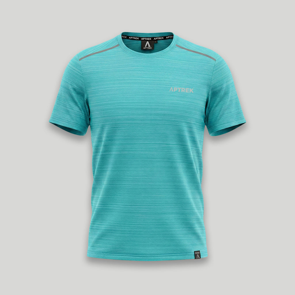Aptrek Element T-Shirt/Short Set Turquoise from Aptrek.com