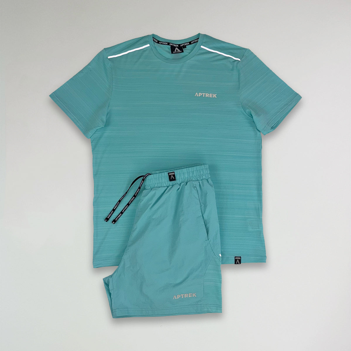 Aptrek Element T-Shirt/Short Set Turquoise