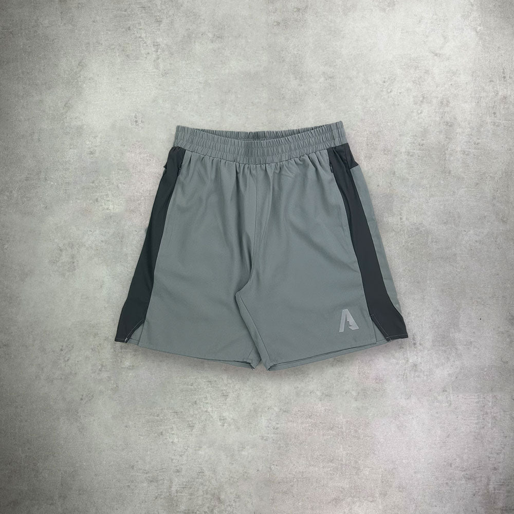 Aptrek Scramble T-Shirt/Shorts Set Grey